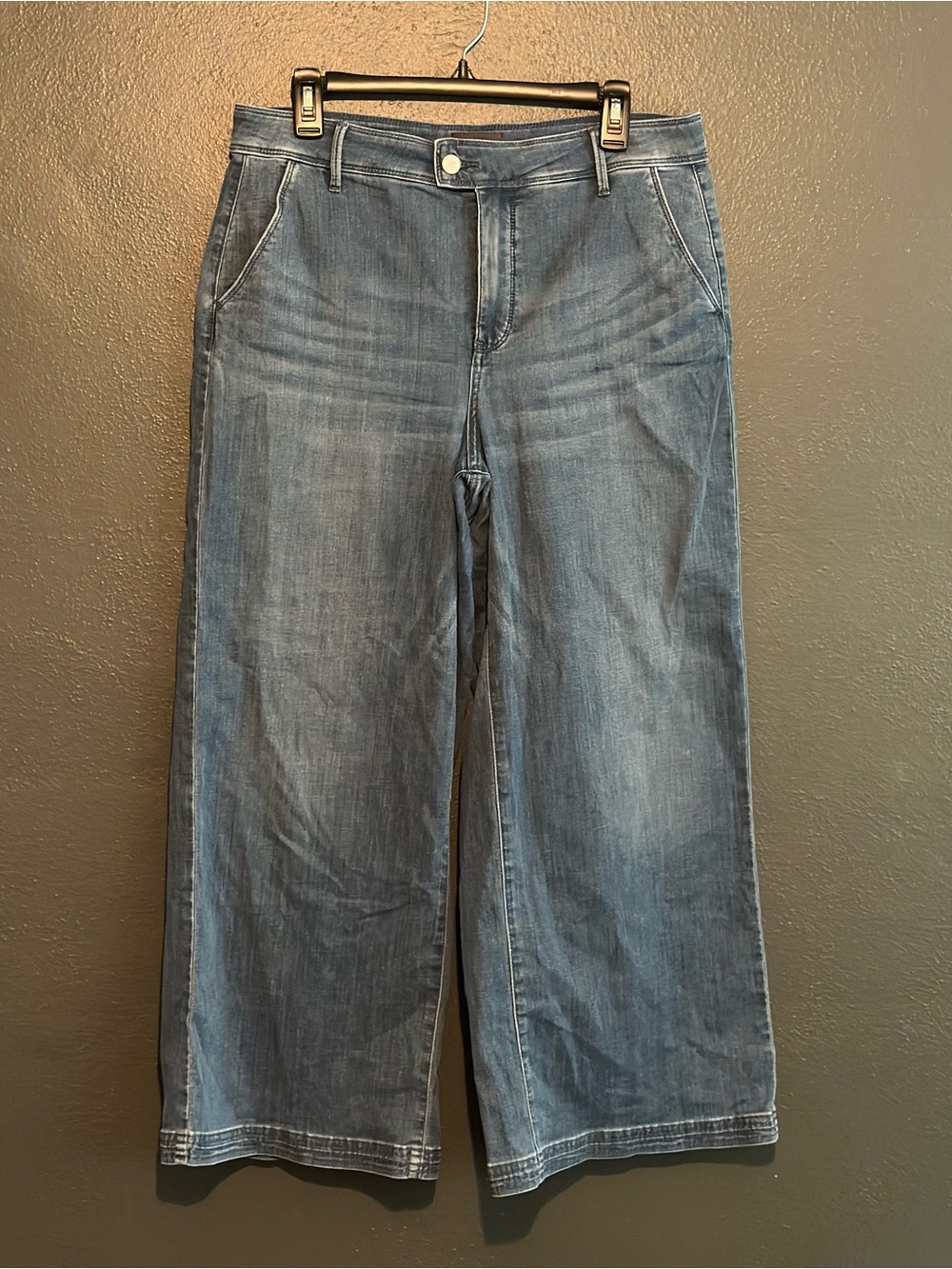 NYDJ Relaxed Wide-Leg Jeans